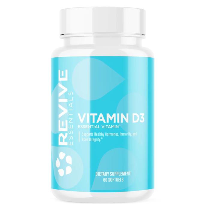 REVIVE VITAMIN D3 60sg 5000 IU 60srv